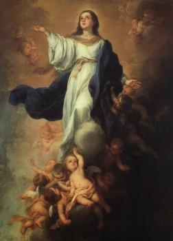 Bartolome Esteban Murillo : Assumption of the Virgin